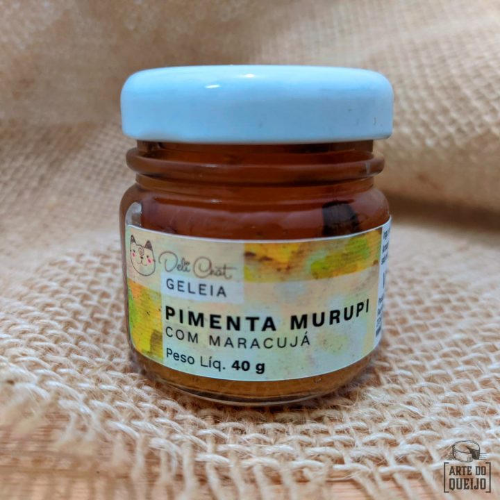 Geleia de pimenta murupi com maracujá Deli Chat - 40g