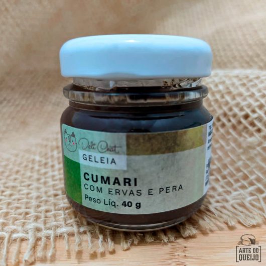 Geleia de pimenta cumari com pera e ervas DeliChat - 40g